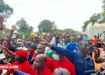 RCA: une gigantesque manifestation contre la Minusca et la RFI à Bangui