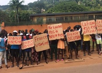 Une mobilisation des habitants de Bangui s’est tenue hier devant
