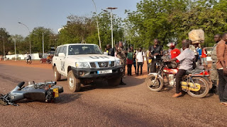 Une voiture de la MINUSCA a une fois de plus heurté un homme