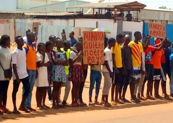 RCA: poursuite de manifestation devant une base de la Minusca à Bangui