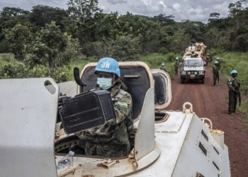 LE BUS DU CONTINGENT ÉGYPTIEN DE LA MINUSCA A HEURTÉ UNE FILLE