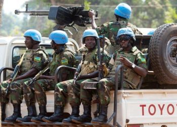 Dans le village de Boyo, après un affrontement avec les forces gouvernementales, les rebelles de l’UPC se sont enfuis à la base de la MINUSCA