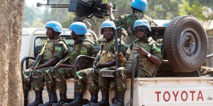 Dans le village de Boyo, après un affrontement avec les forces gouvernementales, les rebelles de l’UPC se sont enfuis à la base de la MINUSCA
