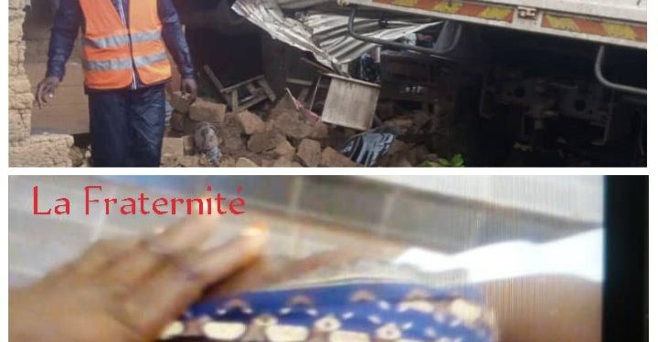 Pk17 route de damara : Un camion de la MINUSCA vient de heurter mortellement une femme