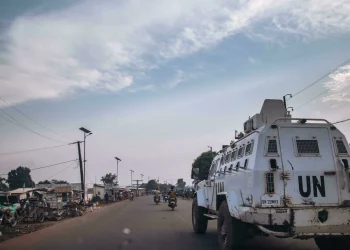 Centrafrique: quatre casques bleus de nationalité française arrêtés à Bangui