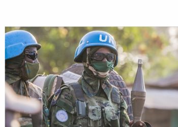 Dans le village de Boyo, après un affrontement avec les forces gouvernementales, les rebelles de l’UPC se sont enfuis à la base de la MINUSCA