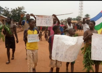 CENTRAFRIQUE: LA POPULATION D’OBO TRÈS REMONTÉE CONTRE LA MINUSCA, DU FAIT D’AVOIR TRANSPORTÉ ET RAMENÉ TROIS REBELLES DANS LA VILLE