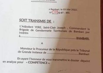 Bambari : Une plainte déposée contre la MINUSCA suite à l’abandon d’un enfant par un casque bleu du contingent mauritanien