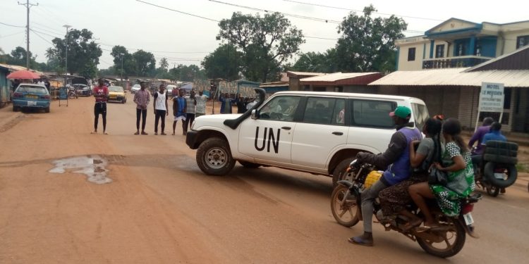 Manifestation « STOP MINUSCA » à Bangui