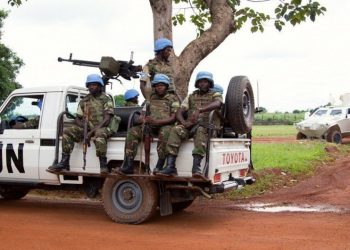 La Minusca au village Diki comme le médecin après la mort du patient