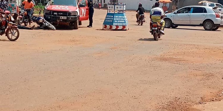 Un véhicule de la MINUSCA heurte un motocycliste à Bangui